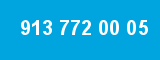 913 772 00 05 913 772 00 05